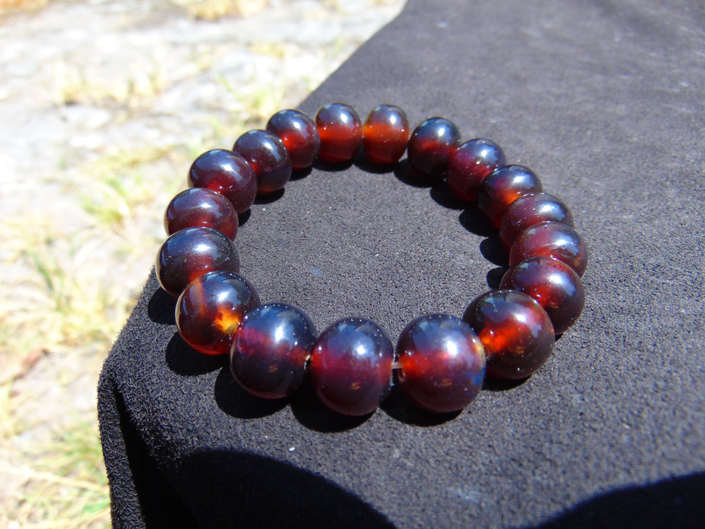 18 Gram 18 Small Beads Bracelet Indonesian Amber for Healing FR55
