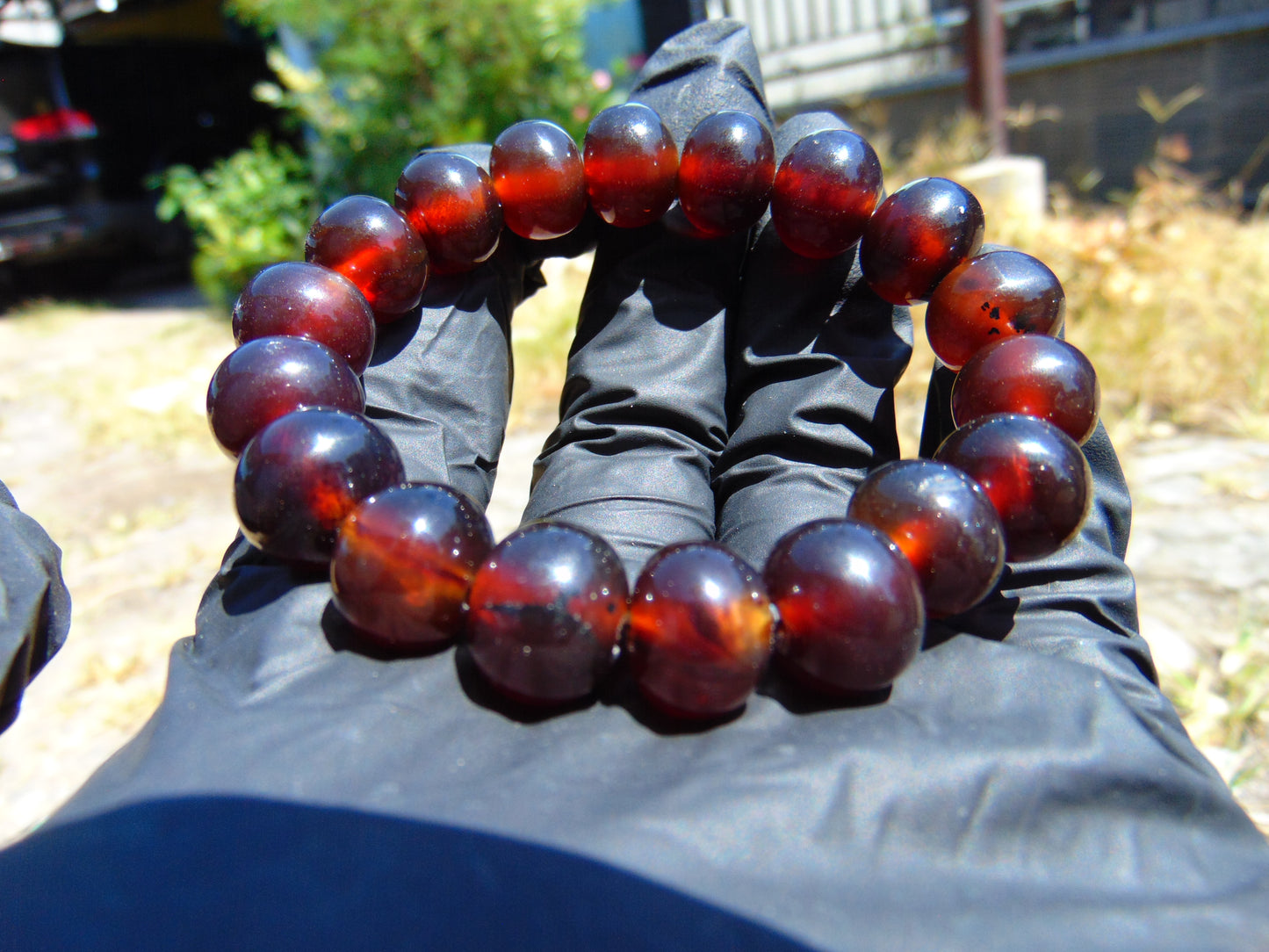 18 Gram 18 Small Beads Bracelet Indonesian Amber for Healing FR55