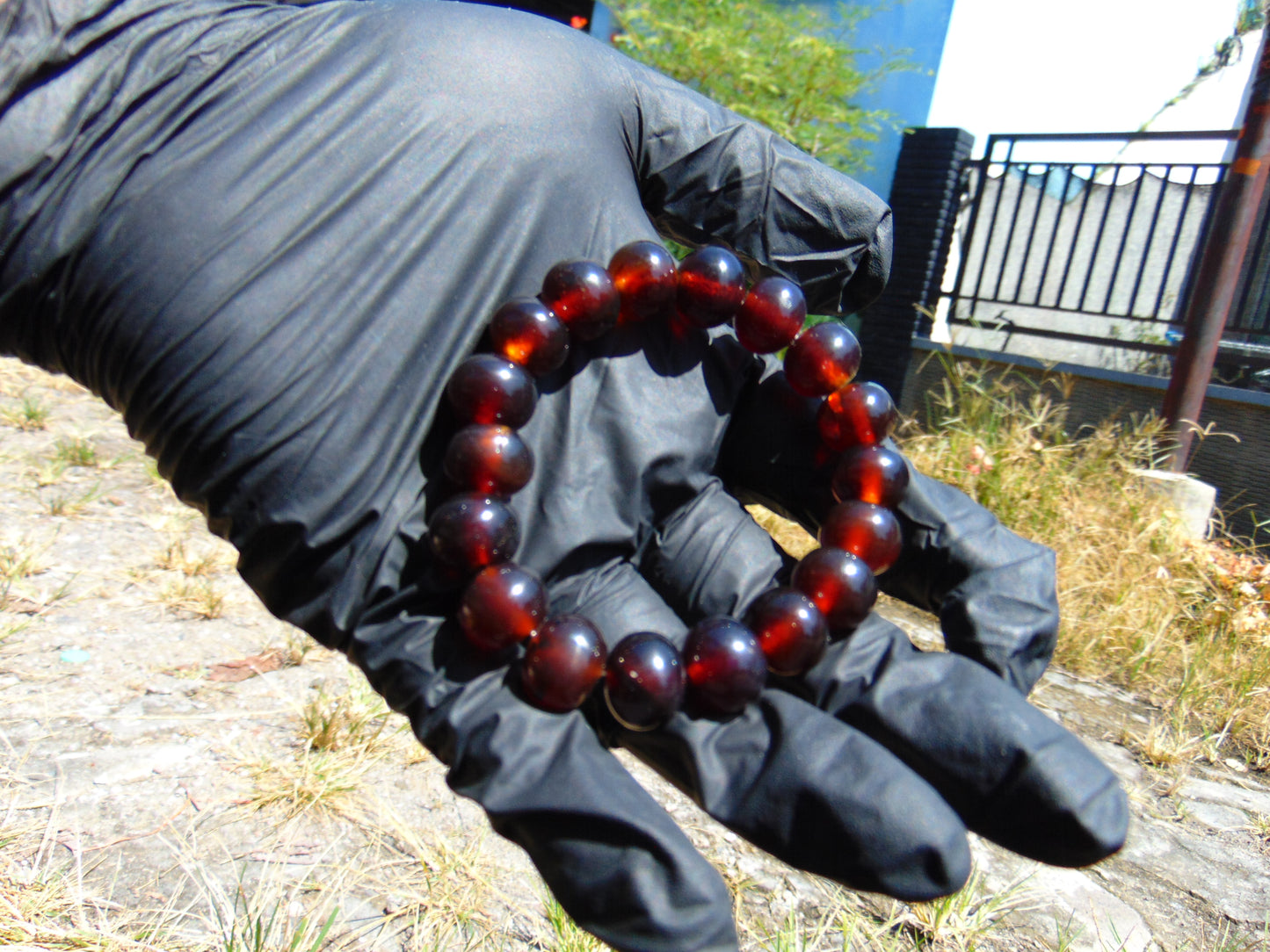 18 Gram 18 Small Beads Bracelet Indonesian Amber for Healing FR55