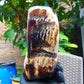 1030 gr Full Polished Indonesian Dark Red Blue Amber for Healing AR209