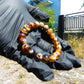 15 Gram 20 small Beads Bracelet Indonesian White Amber for Healing A668