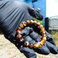 15 Gram 20 small Beads Bracelet Indonesian White Amber for Healing A668