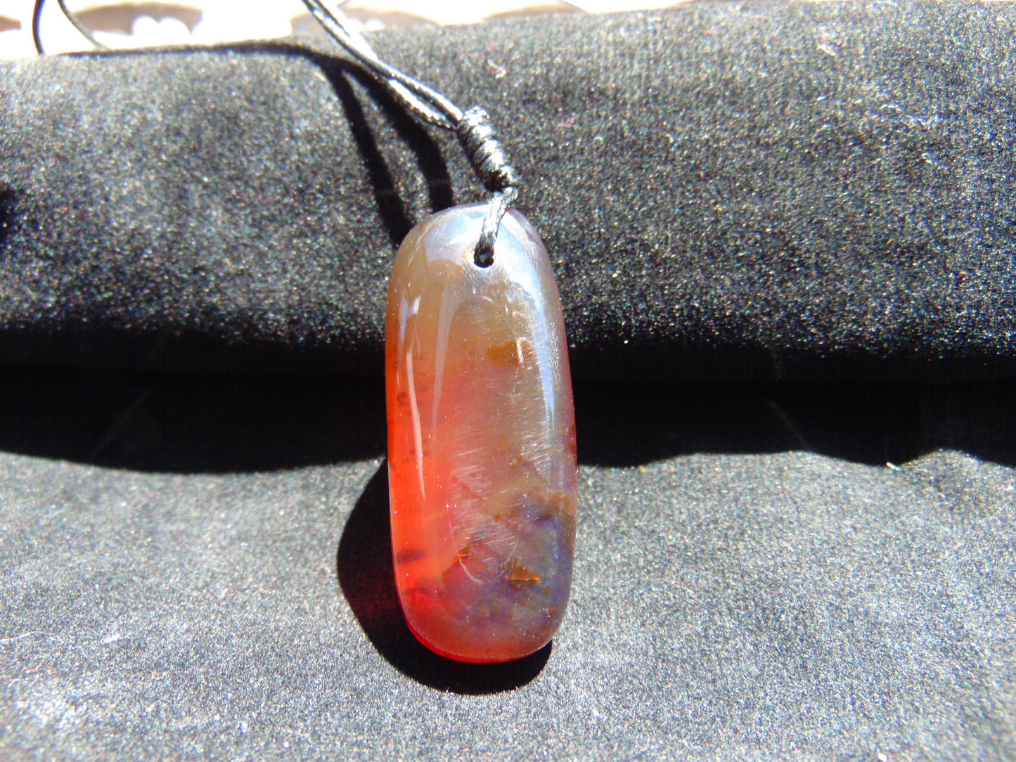 9 gram Pendant Indonesian Red Amber for Healing 26Y21