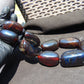 232 gr 9 beads Big Necklace Indonesian cherry red Amber for Healing A9K16