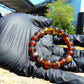 16 Gram 20 Small Beads Bracelet Indonesian Yellow Bluish Amber for Healing A672