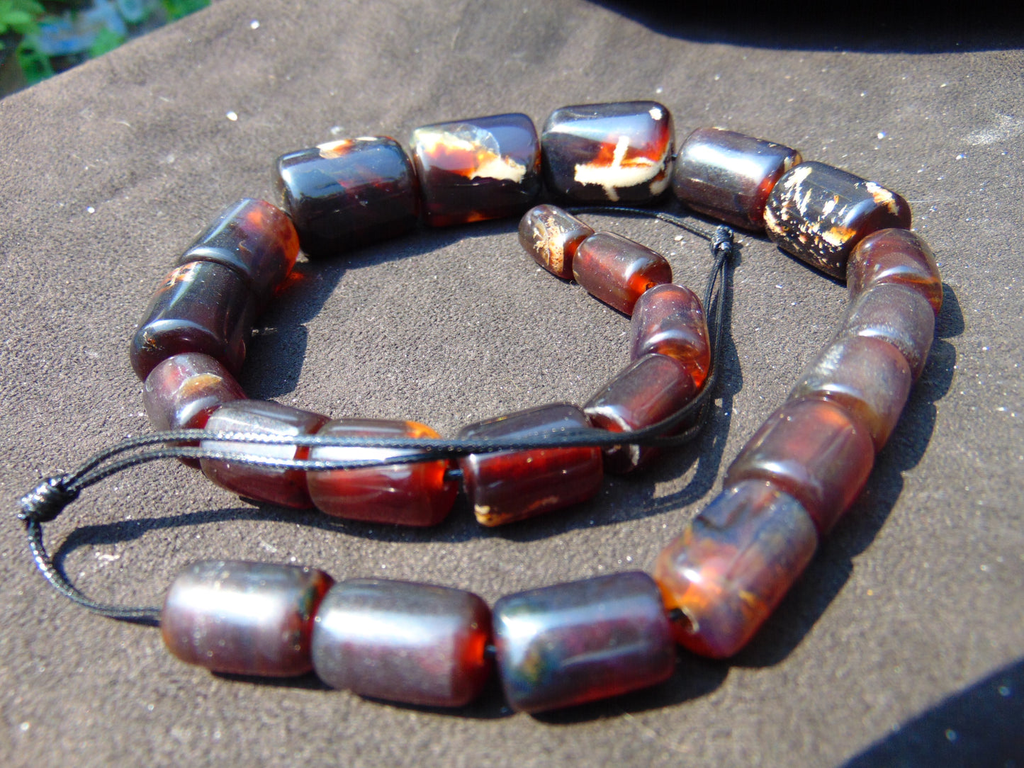 63 gram Small Beads Combination Necklace Indonesian Amber for Healing NE92