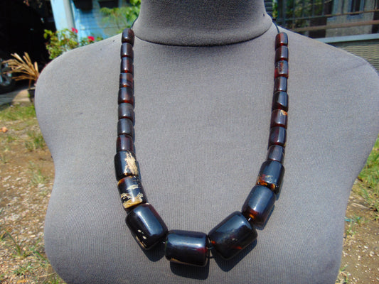63 gram Small Beads Combination Necklace Indonesian Amber for Healing NE92