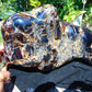 4670 gram Big Polished 310x210x140 mm Indonesia Dark Blue Amber for Healing EU03