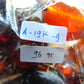 96 gr Small Beads Combination Necklace Indonesian Blue Amber for Healing A19K9
