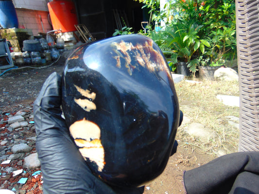 550 gr Full Polished Indonesian Amber for Healing ML117