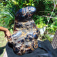4670 gram Big Polished 310x210x140 mm Indonesia Dark Blue Amber for Healing EU03
