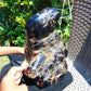 4670 gram Big Polished 310x210x140 mm Indonesia Dark Blue Amber for Healing EU03