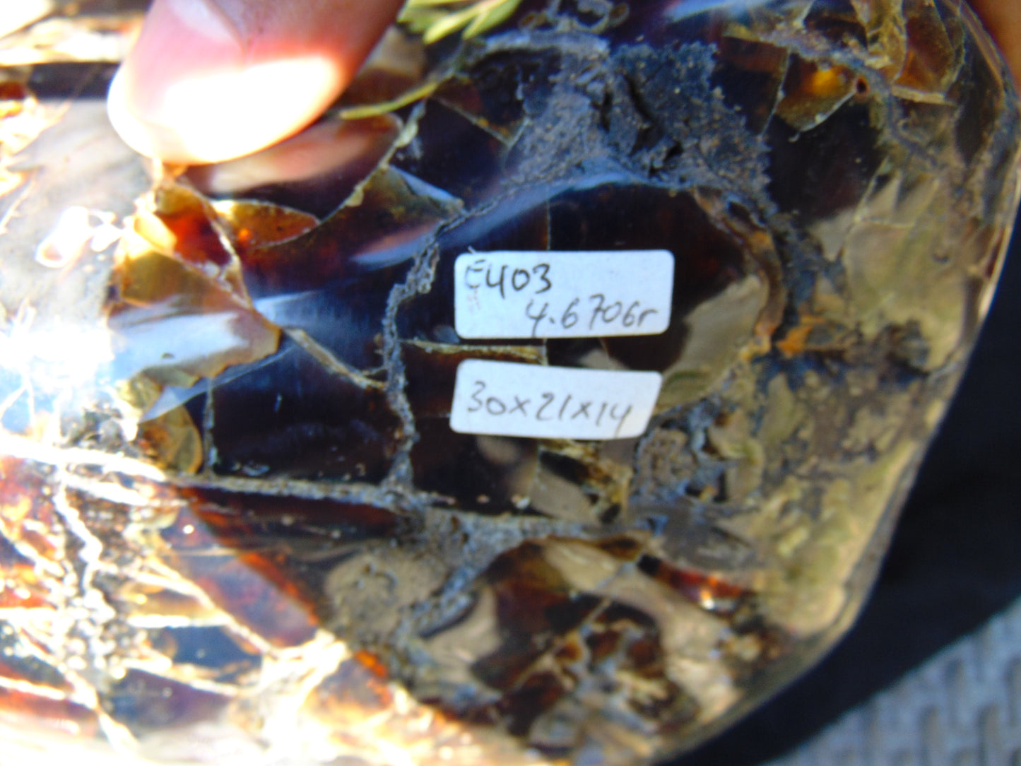 4670 gram Big Polished 310x210x140 mm Indonesia Dark Blue Amber for Healing EU03