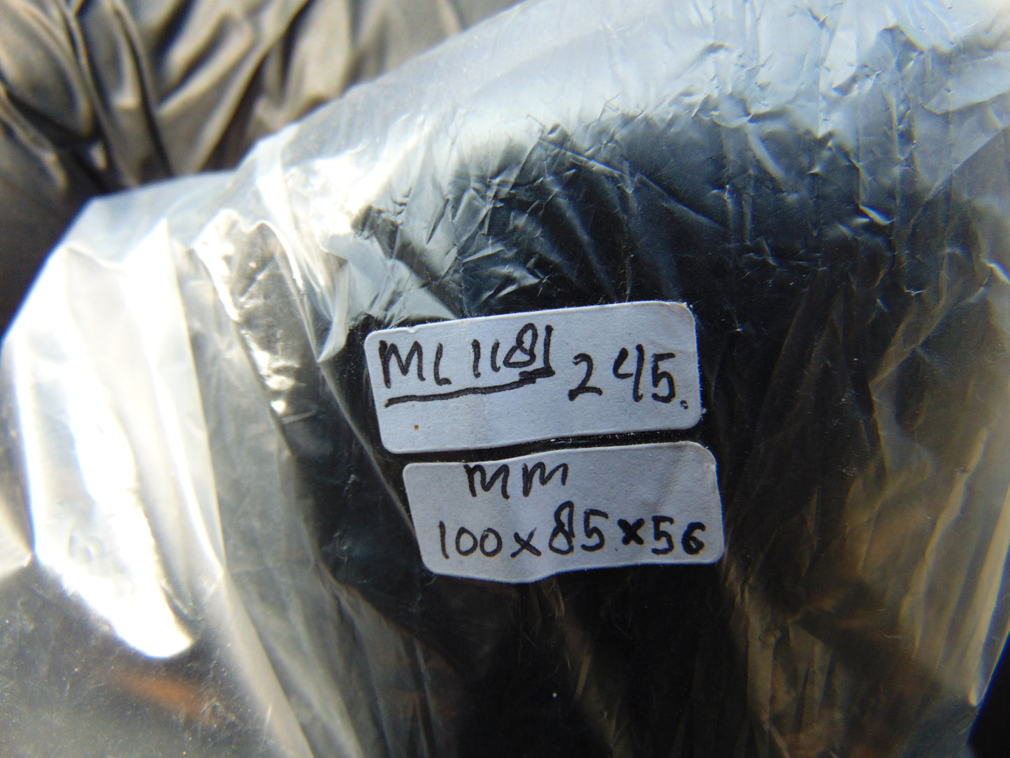 245 gr Full Polished Indonesia Black Amber for Healing ML118