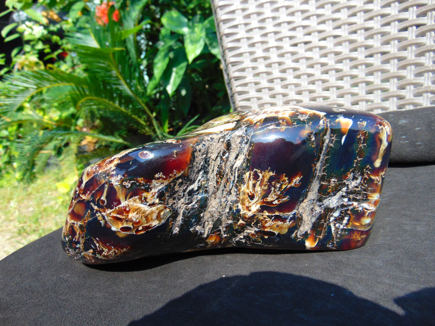1329 gr Full Polished Indonesian Root Amber for Healing AR123