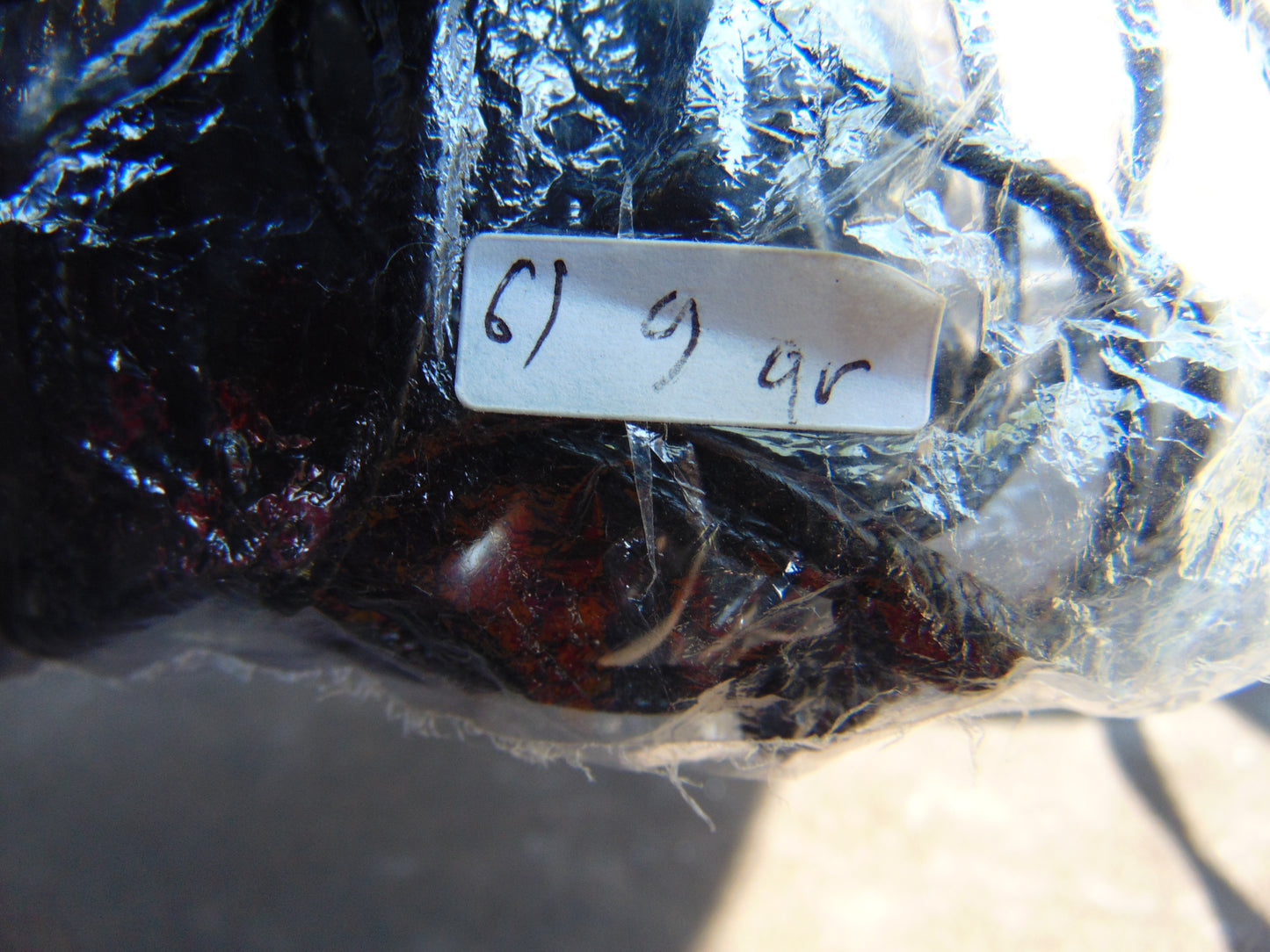 9 gr  Pendant Indonesian Blue Amber for Healing No.6