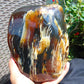 1407 gram Full polished Indonesian Inclusion Green Amber for Healing WY2