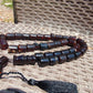 159gr Komboloi Tasbih Rosary 33+2 Beads 16x22 mm Indonesian cherry Red Amber for Healing 26COAR32