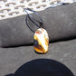 10 gr Pendant Indonesian white blue Amber for Healing Y3