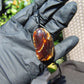 10 gr Pendant Indonesian white blue Amber for Healing Y3