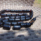 166gr Komboloi Tasbih Rosary 33+2 Beads 16x22 mm Indonesian Black  Amber for Healing 26COAR24