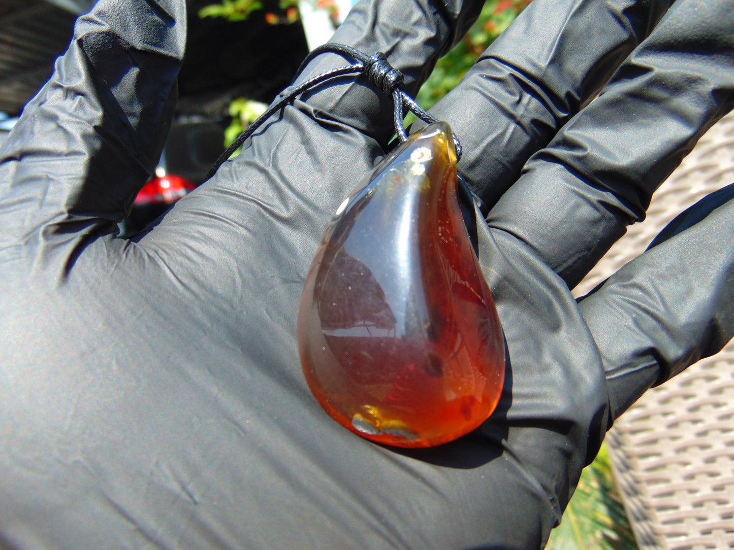 15 gr Pendant Indonesian Amber for Healing A10