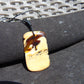 7.64 gr  Pendant Indonesian white Amber for Healing No.61