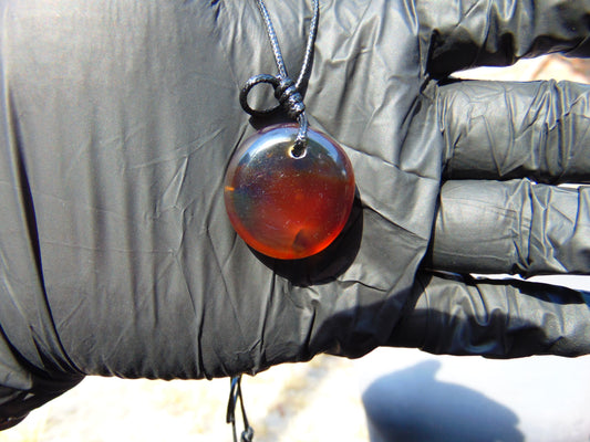 3 gram Pendant Indonesian Amber for Healing 25A161