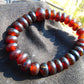 10 Gram 35 small Beads Tasbih Bracelet Indonesian Dark Red Amber for Healing FR52