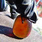 13 gr  Pendant Indonesian Blue Amber for Healing N41