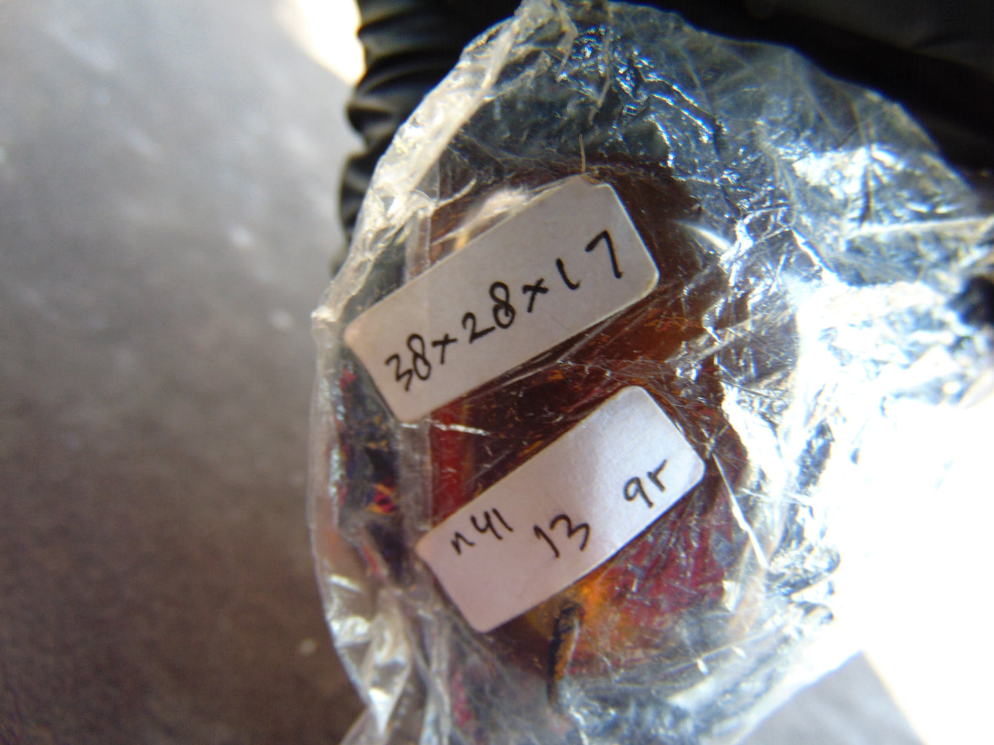 13 gr  Pendant Indonesian Blue Amber for Healing N41