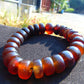 16 Gram 25 small Beads Tasbih Rosary Bracelet Indonesian Dark Red Amber for Healing FR514