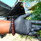 16 Gram 25 small Beads Tasbih Rosary Bracelet Indonesian Dark Red Amber for Healing FR514
