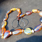 50 gram Small Beads Combination Necklace Indonesian Blue Amber for Healing NEC3