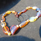 50 gram Small Beads Combination Necklace Indonesian Blue Amber for Healing NEC3