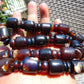 88 gr Small Necklace beads Indonesian red Amber for Healing 26NE8