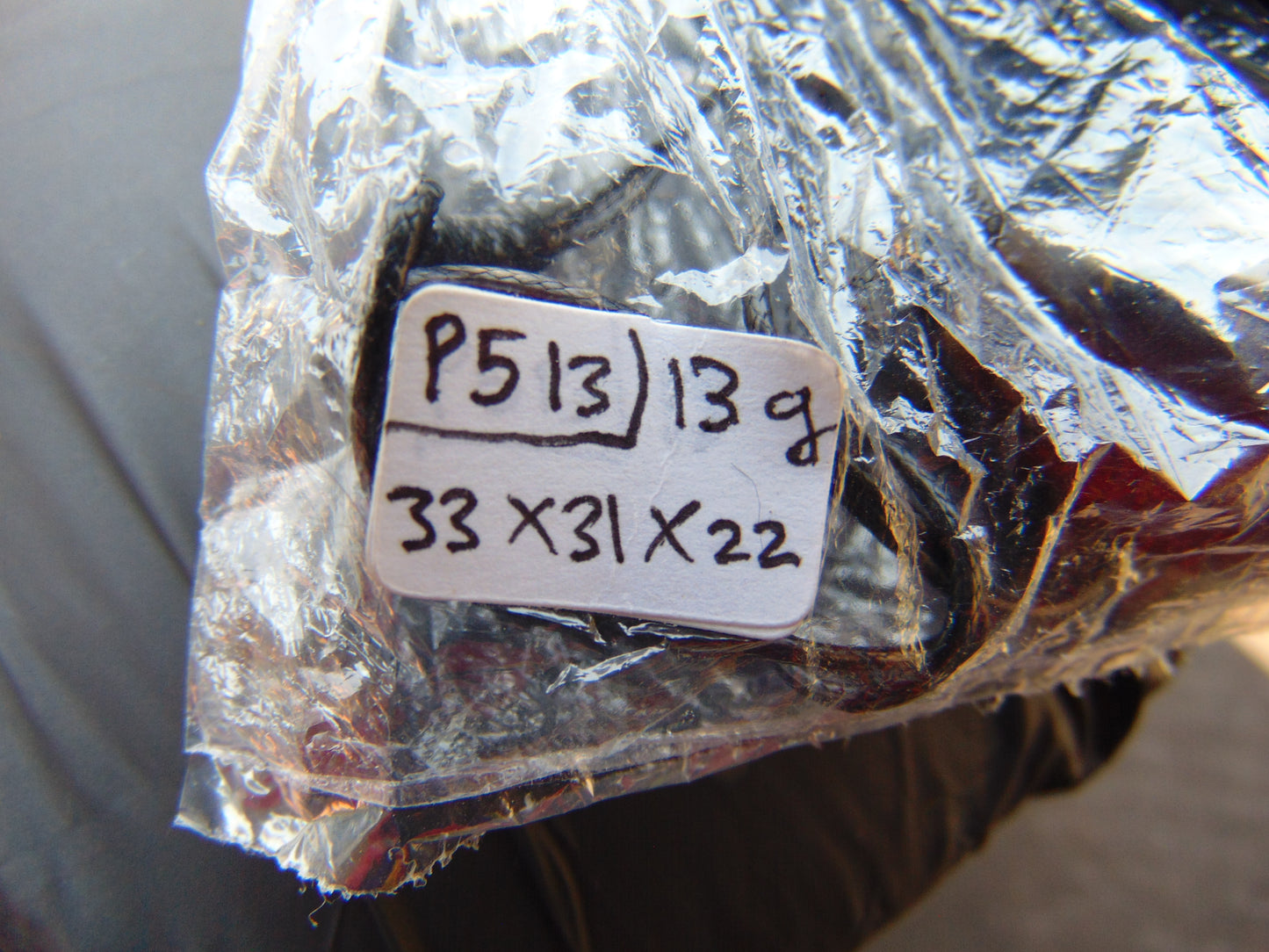 13 gr Pendant Indonesian Blue Amber for Healing P513