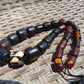 46 gr Small Necklace beads Indonesian red Amber for Healing 26NE12