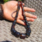 46 gr Small Necklace beads Indonesian red Amber for Healing 26NE12