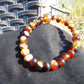 11 Gram 29 small Beads Tasbih Rosary Bracelet Indonesian White Amber for Healing BT23