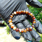 11 Gram 29 small Beads Tasbih Rosary Bracelet Indonesian White Amber for Healing BT23