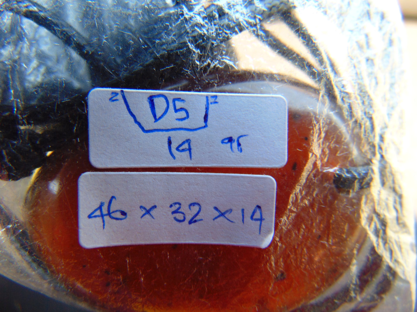 14 gr  Pendant Indonesian Amber for Healing D5