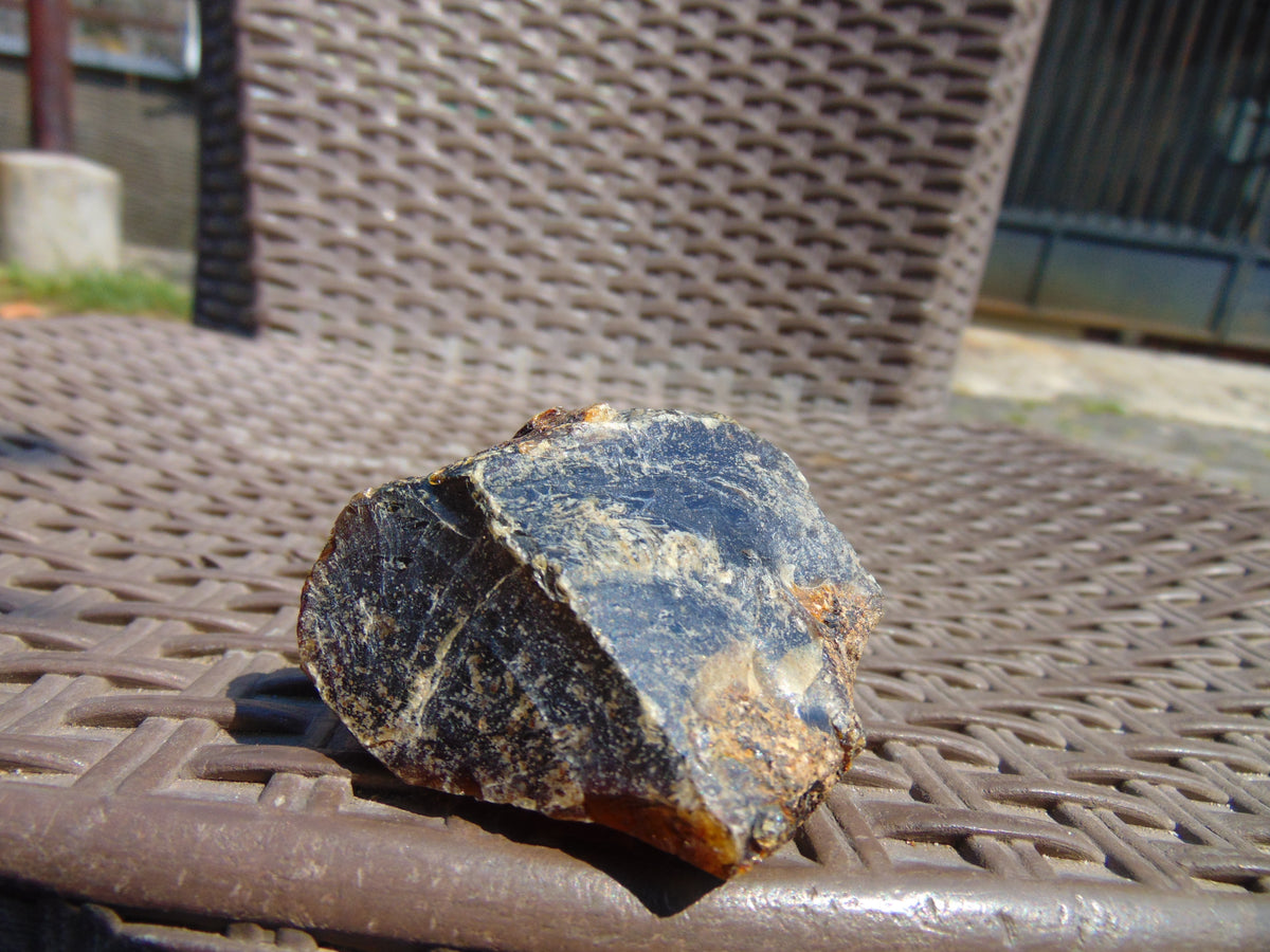 37 gram Rough Raw Indonesian Blue Amber for Healing 26MRB7