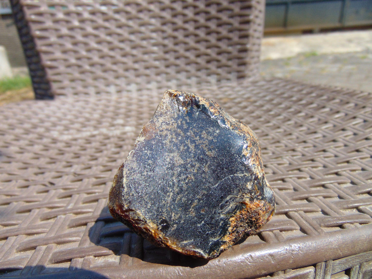37 gram Rough Raw Indonesian Blue Amber for Healing 26MRB7