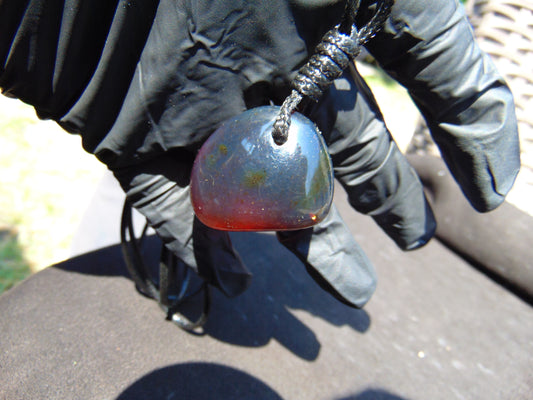 14 gr  Pendant Indonesian Blue Amber for Healing P515