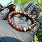 10 Gram 28 small Beads Tasbih Bracelet Indonesian Red White Amber for Healing BT22