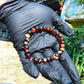 10 Gram 28 small Beads Tasbih Bracelet Indonesian Red White Amber for Healing BT22
