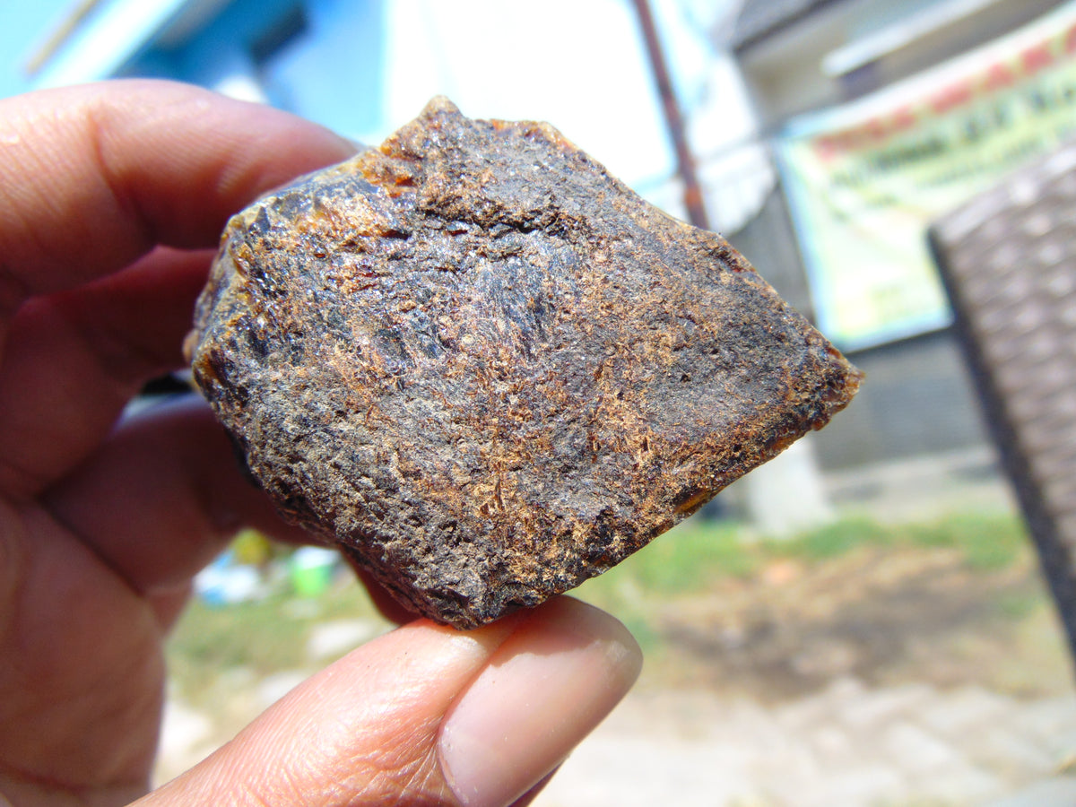 38 gram Rough Raw Indonesian Blue Amber for Healing 26MRB8