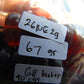 67 gram Small Necklace 68 Beads Indonesian Amber for Healing 26NE29