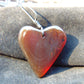 9 gr Heart Pendant Indonesian Red Amber for Healing 26Y133